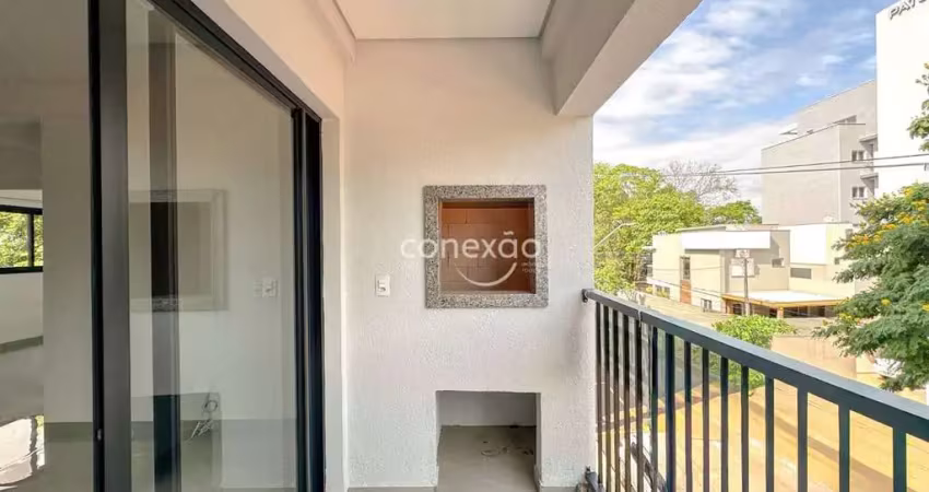 Apartamento semimobiliado para locação com 1 suíte + 1 quarto, jd. santa maria - toledo/pr