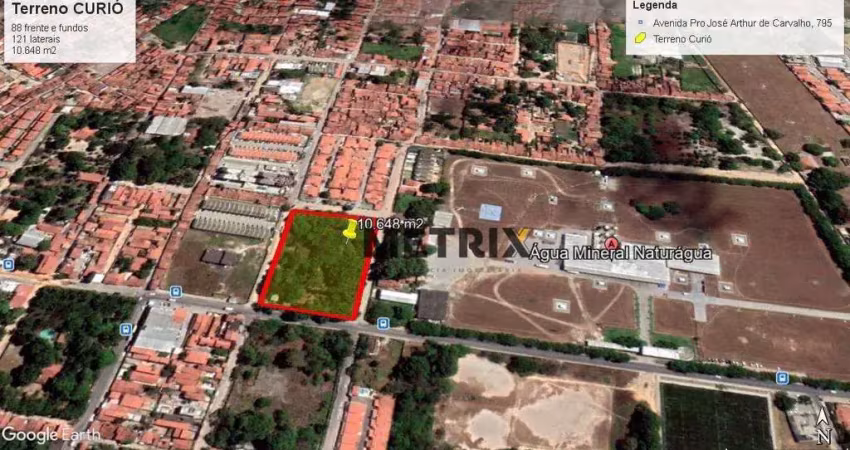 Terreno à venda, 10648 m² por r$ 8.000.000,00 - lagoa redonda - fortaleza/ce