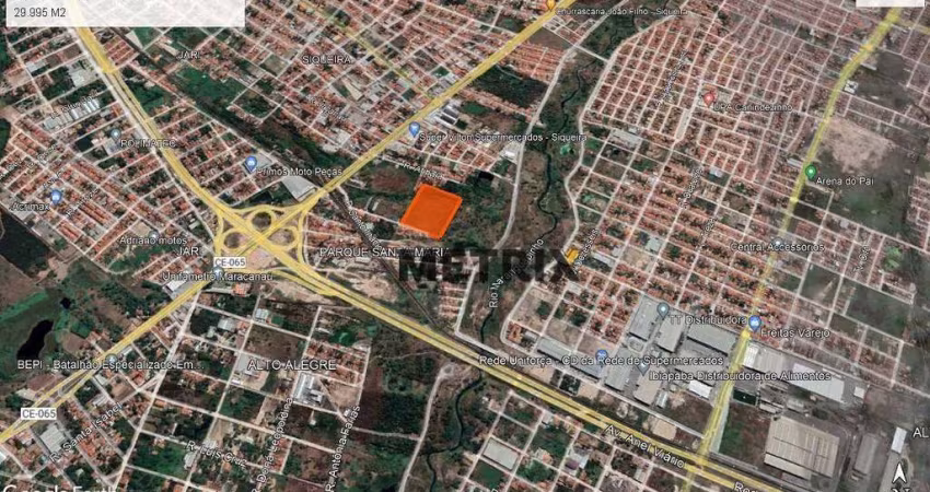 Terreno à venda, 18987 m² por R$ 4.200.000,00 - Siqueira - Maracanaú/CE