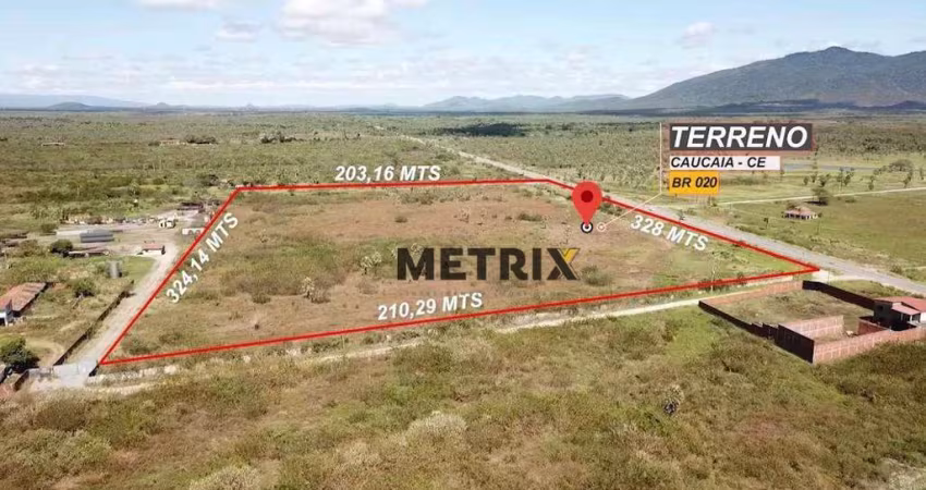 Terreno à venda, 65600 m² por R$ 6.560.000,00 - Arianópolis - Caucaia/CE