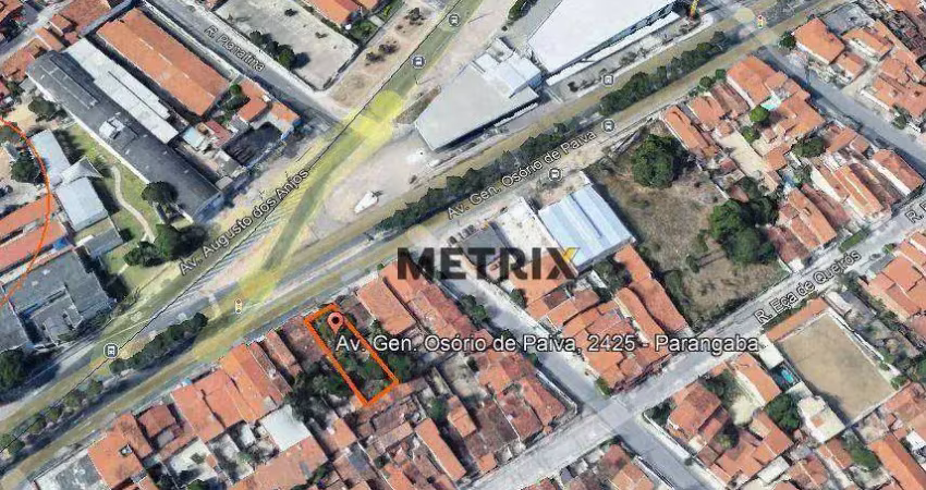Terreno à venda, 595 m² por r$ 740.000,00 - parangaba - fortaleza/ce