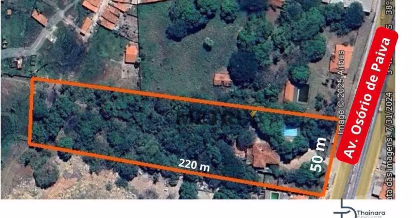 Terreno à venda, 11000 m² por r$ 6.000.000,00 - bandeirantes - maracanaú/ce