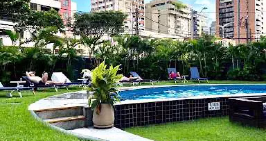 Flat com 1 dormitório à venda, 30 m² por r$ 260.000,00 - meireles - fortaleza/ce