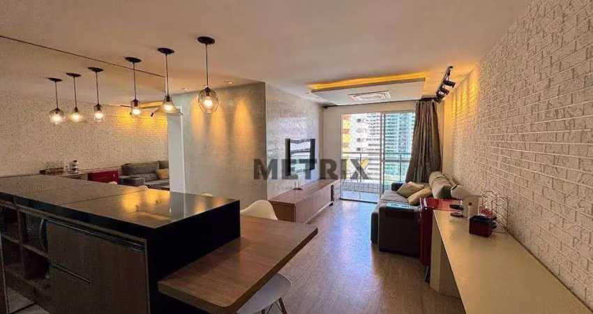 Apartamento com 2 quartos, 1 suíte, à venda, 69 m² por r$ 1.300.000 - meireles - fortaleza/ce