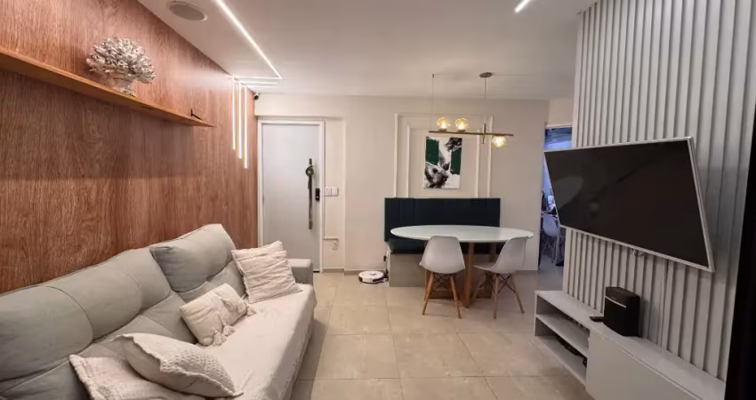 Lindo apartamento em boa viagem - decoração de bom gosto - 2 quartos + dep