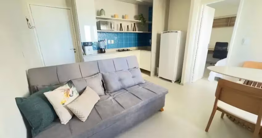 100|% mobiliado próximo a pracinha de boa viagem - vista mar