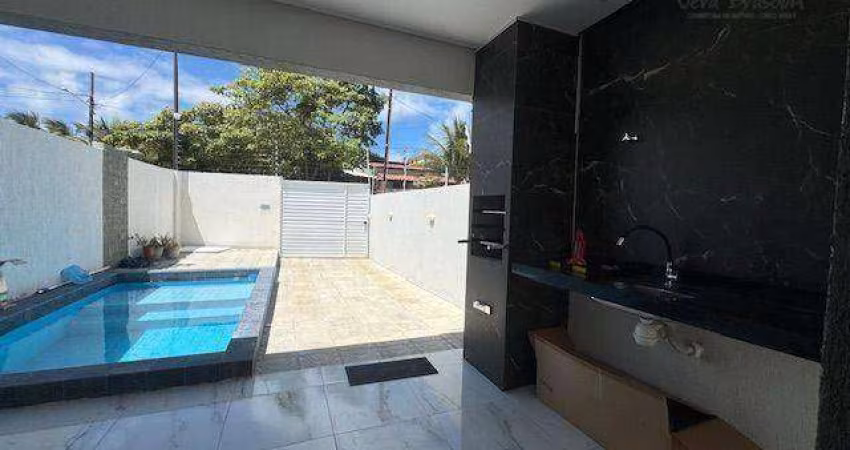 Casa nova, 2 qts em Carapibus