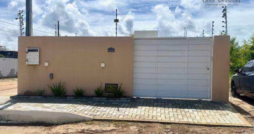 Casa nova, esquina, 30m da principal do Village Jacumã