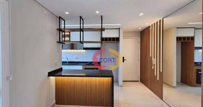 Apartamento com 2 dormitórios, 76 m² - venda por r$ 700.000,00 ou aluguel por r$ 4.600,00/mês - chácara são josé - arujá/sp