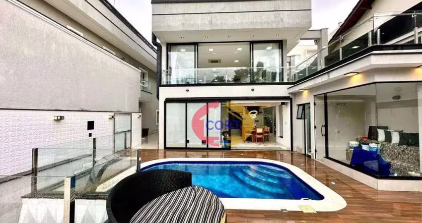 Casa com 4 dormitórios à venda, 750 m² por r$ 6.000.000,00 - arujázinho iv - arujá/sp