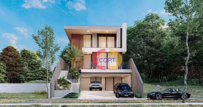Casa com 4 dormitórios à venda, 360 m² por r$ 4.590.000 - residencial real park - arujá/sp