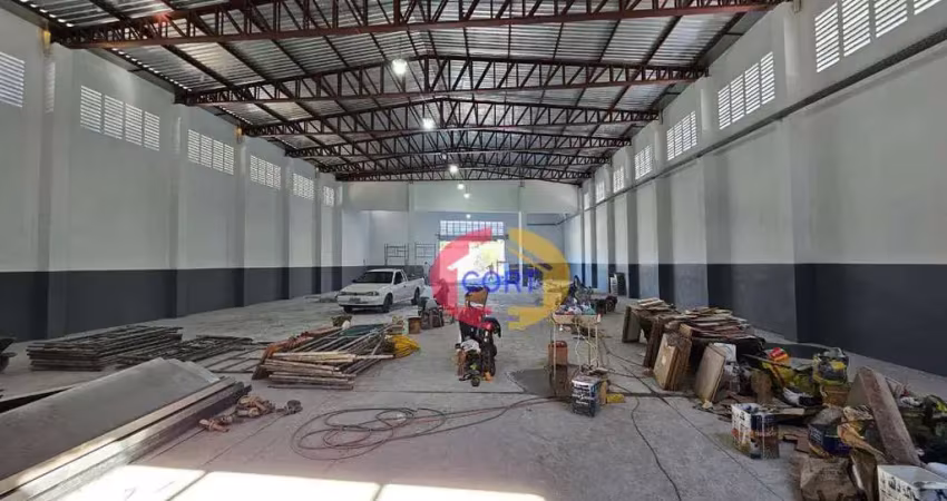 Galpão para alugar, 707 m² por r$ 22.000,00/mês - jardim arujá - arujá/sp