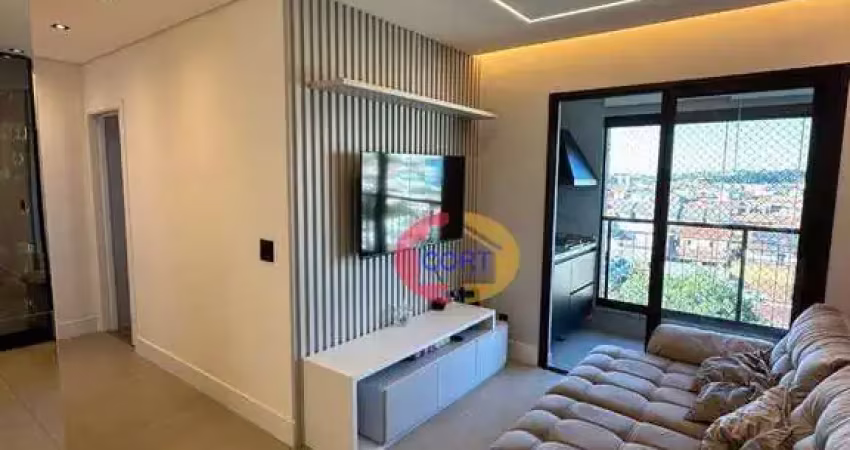 Apartamento com 3 dormitórios à venda, 68 m² por r$ 830.000 - portão - arujá/sp