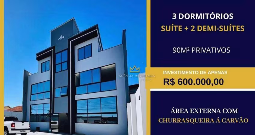 APARTAMENTO NOVO 3 QUARTOS/SUÍTE SÃO VIVENTE, ITAJAÍ