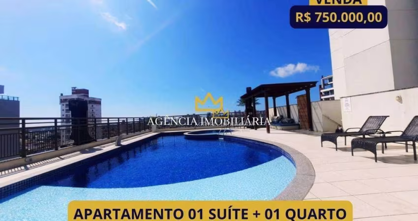 Apartamento com 01 suíte + 01 dormitório | 02 vagas lado a lado | Bairro São João