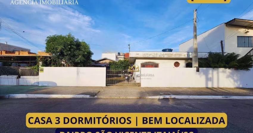 CASA 3 QUARTOS SÃO VICENTE ITAJAÍ/SC