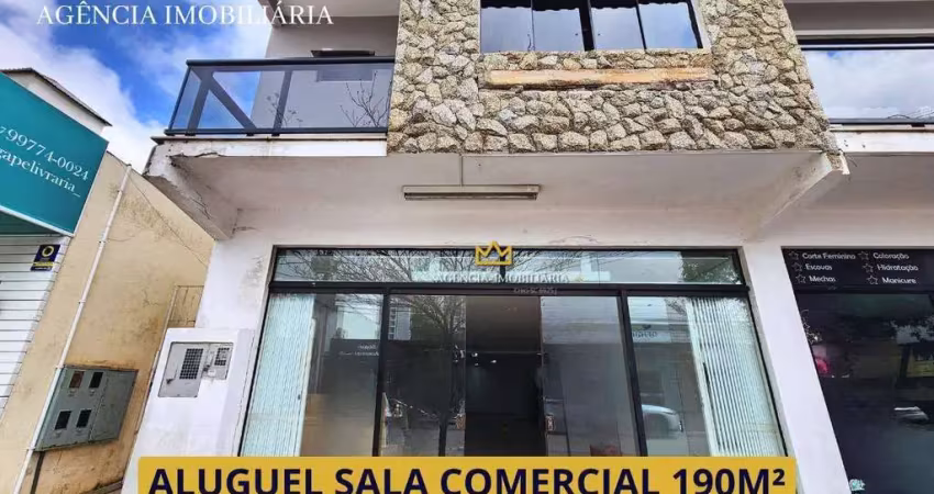 Aluguel sala comercial 190m²  na estefano josé vanolli, são vicente itajaí