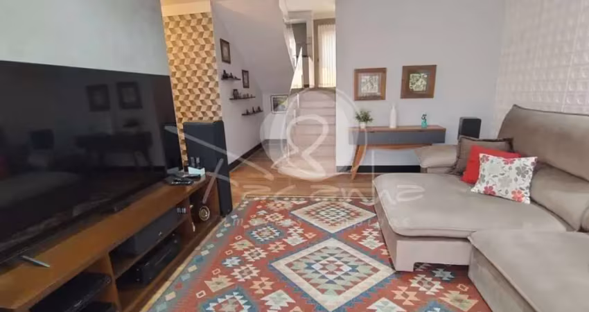 Casa a venda em condomínio fechado no santa cândida em campinas - 3 quartos