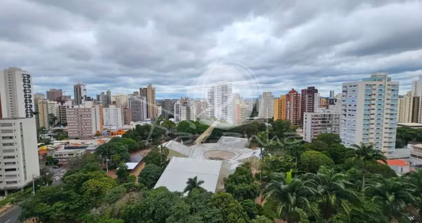 Apartamento para venda de frente para Praça no Cambuí em Campinas - Façanha imóveis Campinas