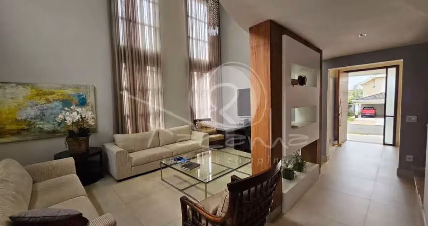 Casa para venda no alphaville dom pedro 3 em campinas - ampla