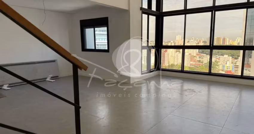 Apartamento duplex,1 suite,living 2 ambientes,cozinha integrada,lavabo, nova campinas -  façanha imóveis