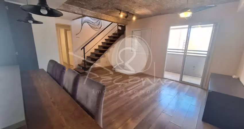 Cobertura duplex a venda e locação nas mansões santo antônio em campinas - 3 quartos