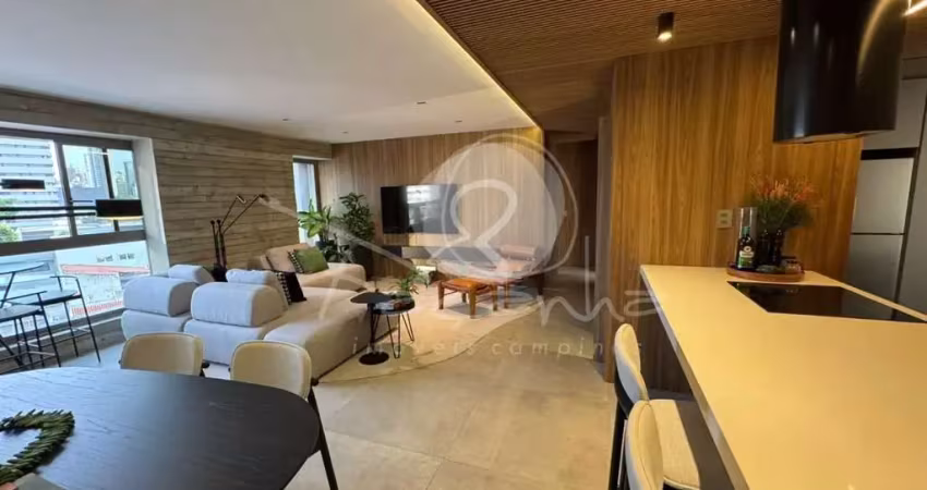Apartamento para venda no trend home design  no cambuí em campinas  -  2 suítes
