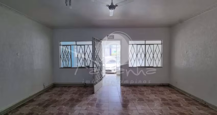 Casa comercial no guanabara, vila itapura em campinas, por r$ 8.500,00 - façanha imóveis campinas