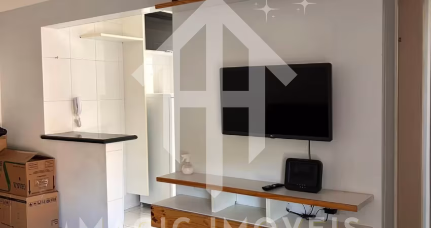 Apartamento mobiliado com 2 dorms, vaga e lazer completo em são caetano
