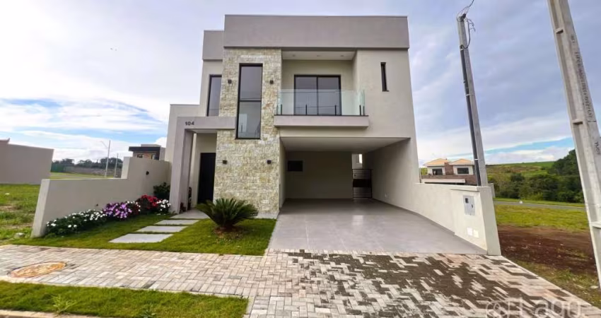 Casa em condomínio fechado com 3 quartos à venda na Avenida Monteiro Lobato, 5000, Jardim Carvalho, Ponta Grossa