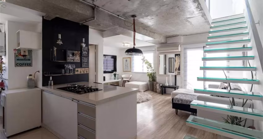 Cobertura para venda com 1 quarto, sendo 1 suíte, 77m²