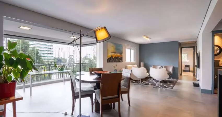 Apartamento tipo para venda em vila andrade com 2 quartos, sendo 2 suítes, 127m²