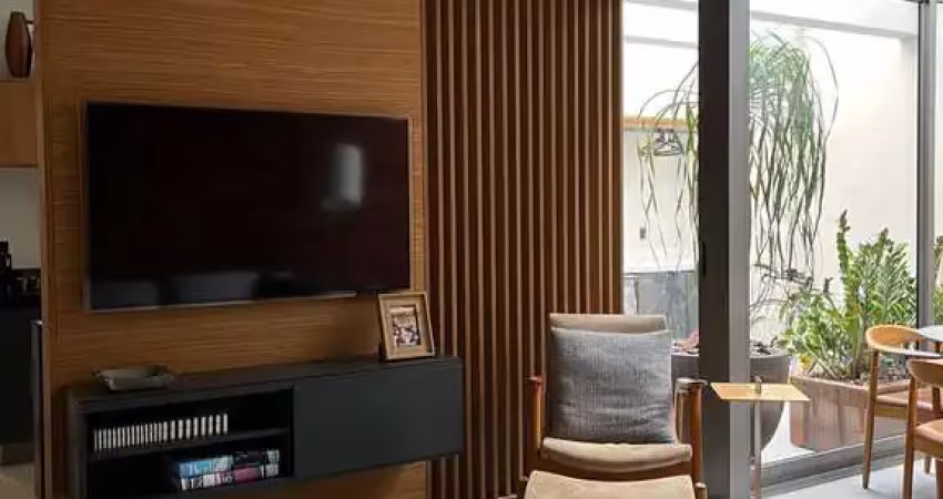 Apartamento garden para venda em vila nova conceição com 1 quarto, sendo 1 suíte, 85m²