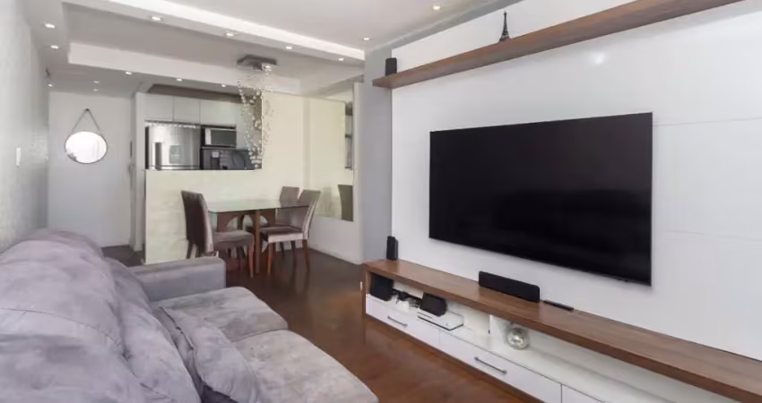 Apartamento tipo para venda em vila canero com 3 quartos, sendo 1 suíte, 75m²