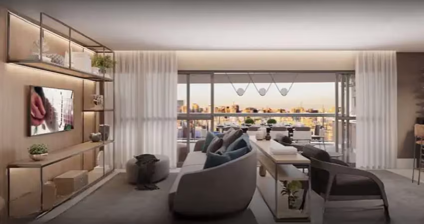 Apartamento tipo para venda em brooklin com 3 quartos, sendo 3 suítes, 180m²