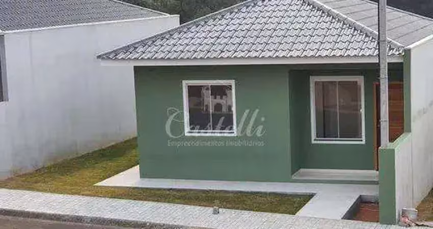 Casa nova à venda, no bairro contorno, ponta grossa - pr