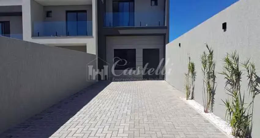 Sobrado novo à venda, jardim carvalho, ponta grossa - pr