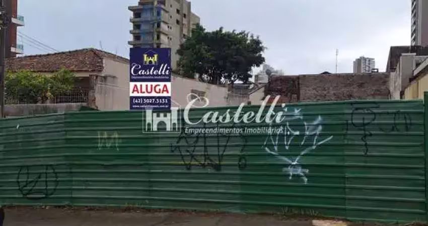 Terreno comercial para alugar na Rua Medeiros de Albuquerque, 159, Oficinas, Ponta Grossa