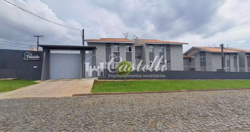 Apartamento com 2 dormitórios à venda, neves, ponta grossa - pr
