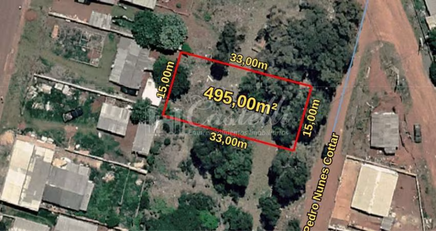 Terreno à venda,495.00 m , Cara-Cara, PONTA GROSSA - PR