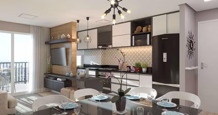 Apartamento com 2 dormitórios à venda, 54 m² por R$ 315.000,00 - Vila Nossa Senhora das Vitórias - Mauá/SP