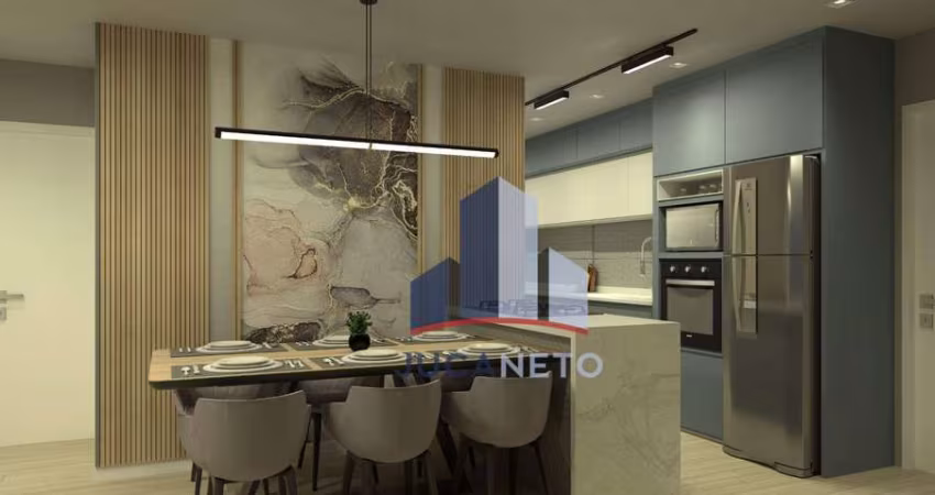 Apartamento com 2 dormitórios à venda, 58 m² por R$ 513.137,18 - Vila Valparaíso - Santo André/SP