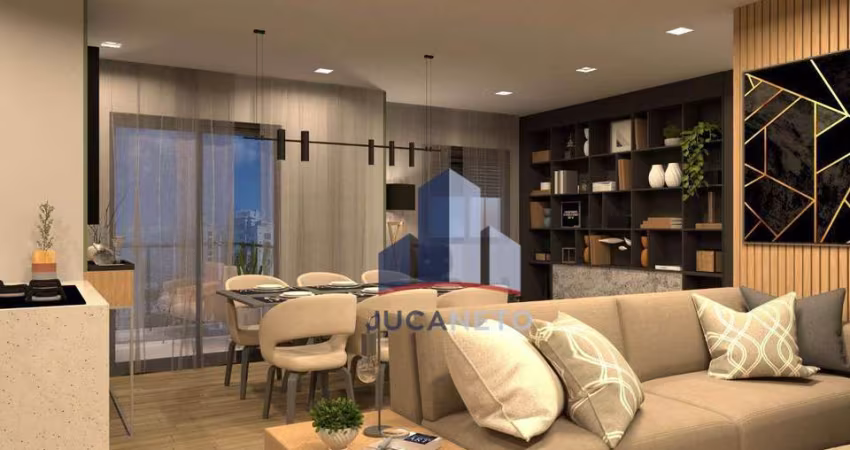 Apartamento com 3 dormitórios à venda, 79 m² por R$ 562.959,00 - Vila Valparaíso - Santo André/SP