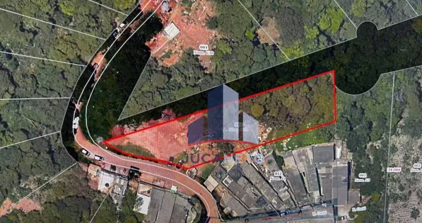 Terreno à venda, 1773 m² por r$ 235.000,00 - sítio bela vista - mauá/sp