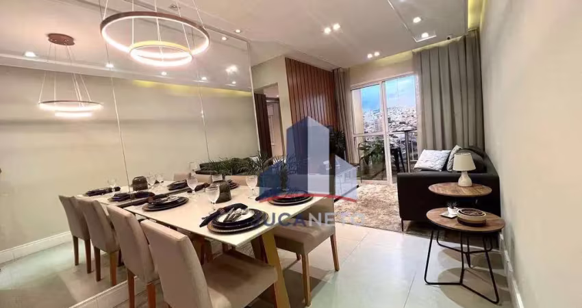 Apartamento à venda, 52 m² por R$ 321.000,00 - Vila Assis Brasil - Mauá/SP