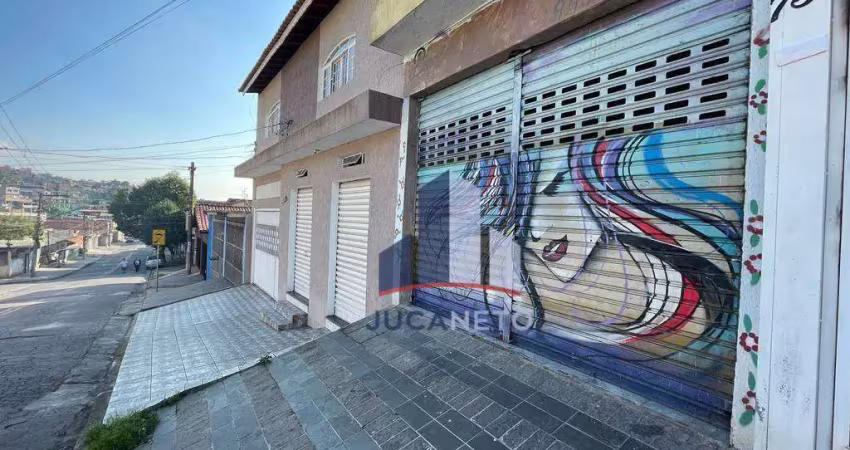 Salão para alugar, 35 m² por r$ 900/mês - jardim zaira - mauá/sp