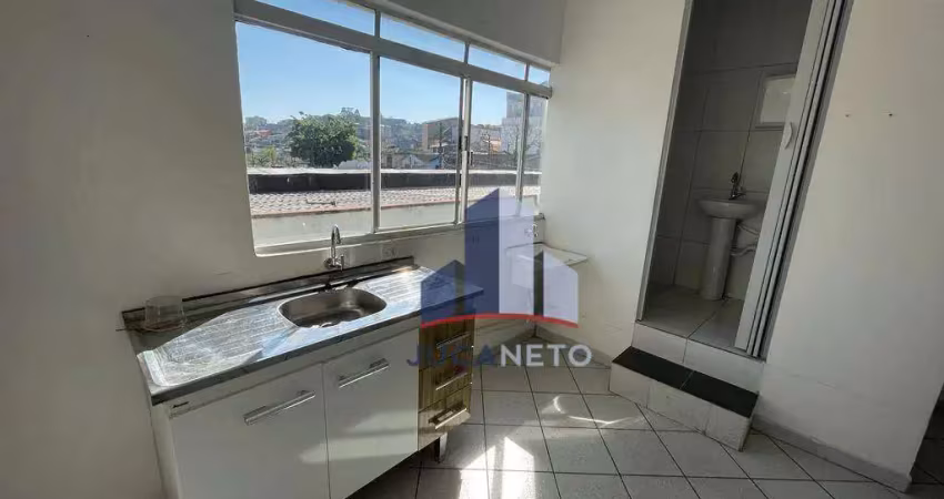 Kitnet com 1 dormitório para alugar, 50 m² por r$ 1.760,00/mês - vila luzita - santo andré/sp