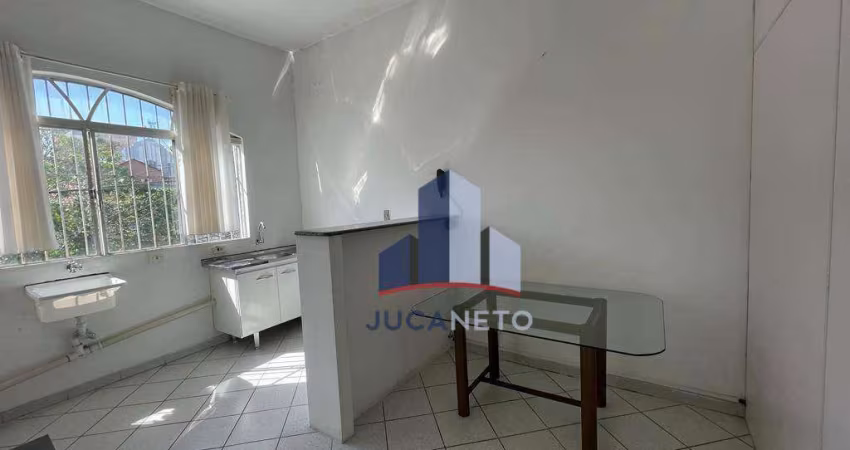 Kitnet com 1 dormitório para alugar, 35 m² por R$ 1.680,00/mês - Vila Luzita - Santo André/SP
