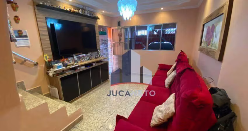 Sobrado à venda, 146 m² por R$ 565.000,00 - Jardim Rosina - Mauá/SP