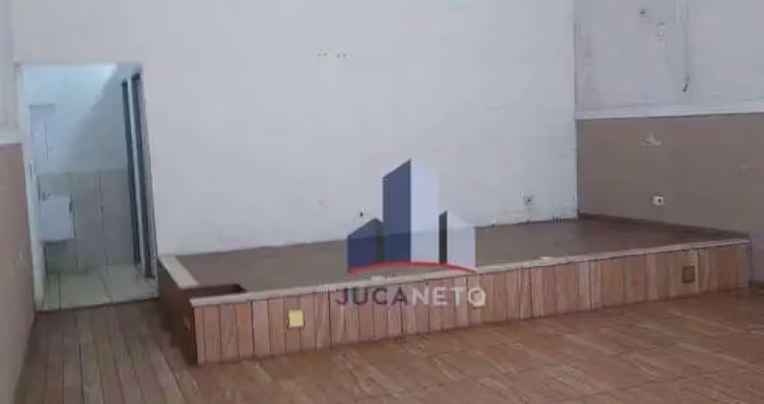 Salão para alugar, 70 m² por r$ 1.700,00/mês - jardim são josé - mauá/sp